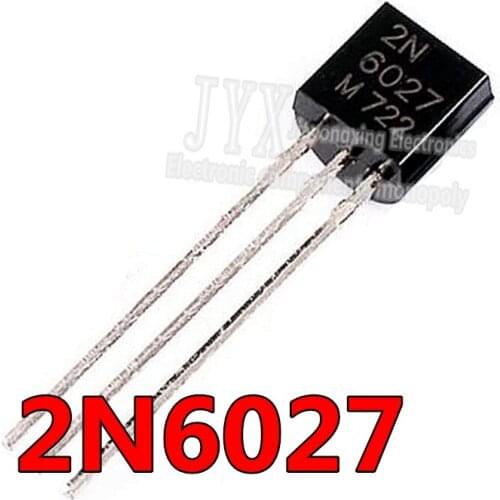 10pcs/lot 2N6027 6027 TO-92 New Original In Stock