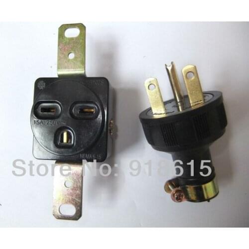 15A 250V JAPAN TYPE PLUG SOCKET GASOLINE ENGINE PARTS EF2600 EF6600 EF5500 EF5200 EF4600