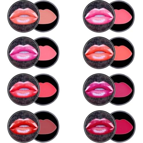 8 Colors Moisturizing Matte Velvet Lip Gloss Smooth Hydrating Lipsticks Set