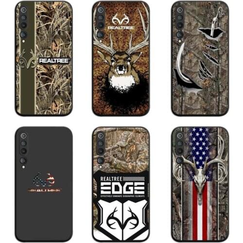 American Camouflage Brand REALTREE Phone Case For Xiaomi Mi Note 10 Lite Mi 9T Pro xiaomi 10 CC9 9SE