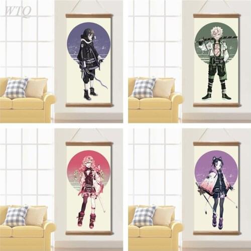 Genshin Impact Poster Hu Tao/Ke Qing Anime Game Anime Posters Wall Poster Canvas Painting Wall Decor Wall Art Picture Home Decor