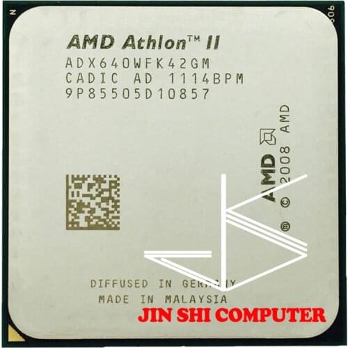 Free Shipping AMD Athlon II X4 640 3 GHz Quad-Core CPU Processor ADX640WFK42GM Socket AM3