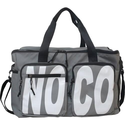 Big Bag For Women&Men Waterproof Travel Bag Sport Fitness Bag Weekend Bag Shoe Organizer Bag Dry Wet Separation Yoga Gym Bag