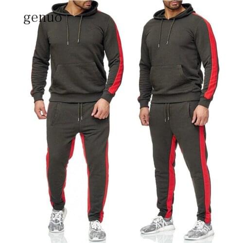 New Mens Leisure Sports Suit, Hip-hop Cotton Jogging Trousers + Hat Shirt Street Style Leisure Suit 2020 Mens Sportswear
