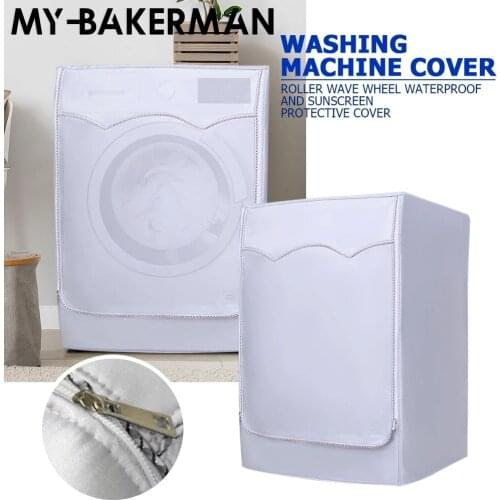 4 Size Washing Machine Cover/Dryer Cover,Fit for Most 4-4.5 Cu.Ft Front-loading Machine，Drum washing machine cover