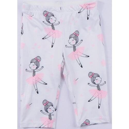 Children clothes leggings summer & spring fashion spandex 4/3 pants kids girls leggings 2-7 years trousers high quality legging