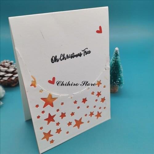 Star metal Greeting card cutting dies cut die mold background decoration Scrapbook paper craft knife mould blade punch stencils