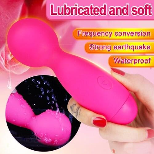 Powerful Anal Plug AV Vibrator Magic Wand Sex Toys for Woman Men Clitoris Stimulator G Spot Female Masturbator Sex Products