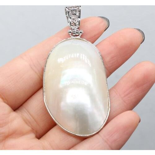 New Style Natural Stone Pendant Irregular Shell For Jewelry Making DIY Necklace Bracelet Accessory