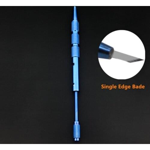 Ophthalmic Surgical Knife Blades Sapphire single edge blade for Eye surgery reusable