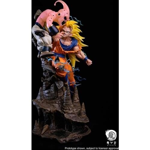 Son vs Buu Genuine Limited Hand-made Statue