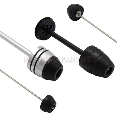 Motorcycle Front & Rear Wheel Fork Axle Sliders Cap Crash Protector For BMW R1200GS 2004-2012 / R1200 GS ADV 2005-2013