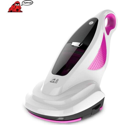PUPPYOO Vacuum Cleaner Home Bed Mites Collector UV Acarus Killing Vacuum Cleaner for Home Mattress Mites-Killing WP602A