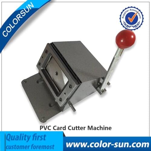 Manual PVC card cutter 86*54mm, pvc sheet cutting machine