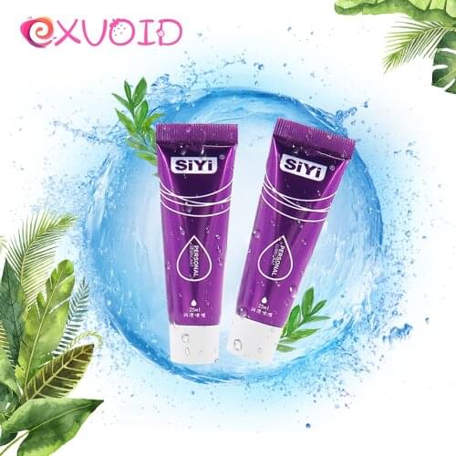 EXVOID 25ml Water-based Sex Toys for Men Women Enhance Pleasure Gay Anal Lubricant Erotic Oral Vagina Lubricating Oil Silk Touch