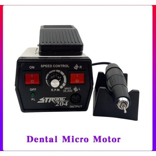 Dental Lab Micromotor Machine Electric Micro Motor E-TYPE HANDPIECE micromotor polish hand piece with contra angle