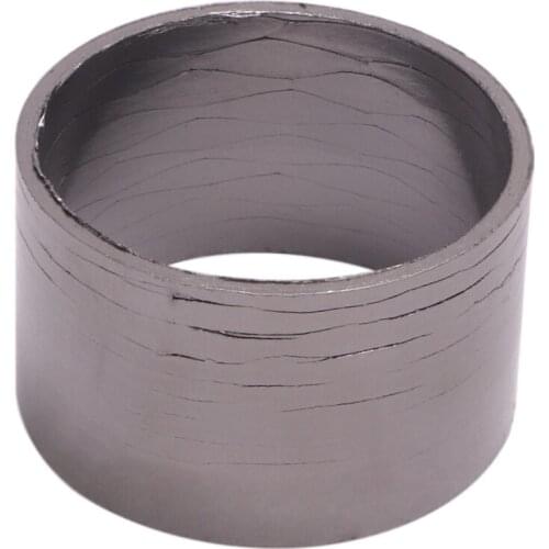 Motorcycle exhaust pipe exhaust crush gasket medium pipe link eliminator tube enhanced for GSX250 DL250 HJ250 HJ300 DR250 R300