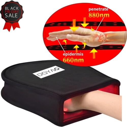 DGYAO 660nm and 880nm Near Infrared Light Therapy Devices for Fingure Pain Relief as Xmas Gift