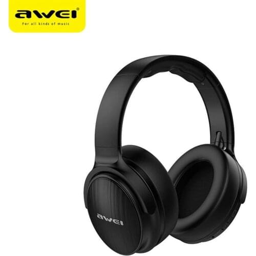AWEI A780BL Waterproof Wireless Headphone sport Bluetooth Earphone 5.0 Stereo Gaming Bluetooth Headset with mic Support TF Card
