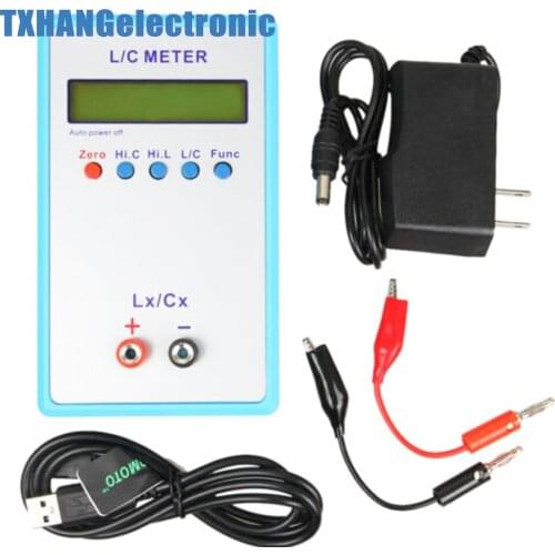 High Precision L/C Inductance Inductor Capacitance Multimeter Meter LC200A Tool