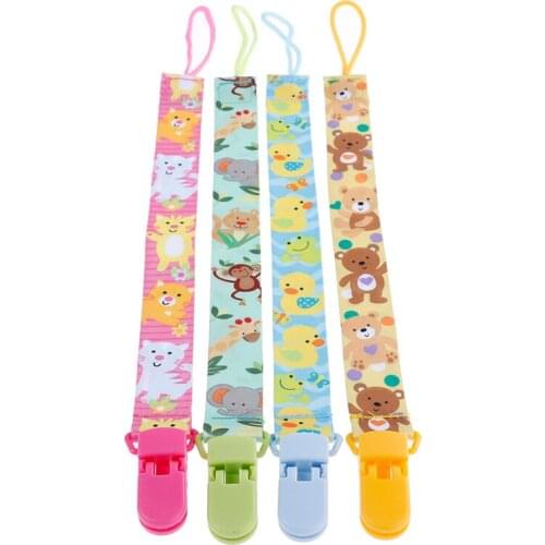 1PC Pacifier Clips Teether Anti-drop Rope Nipple Holder For Nipples New Baby Pacifier Clip Pacifier Chain Dummy Clip Children