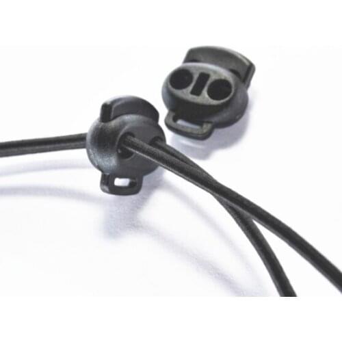 Free shipping 20pcs/lot Plastic rope cord lock ski-wear spring cotton cord lock cord end down jacket to adjust DIY accessories