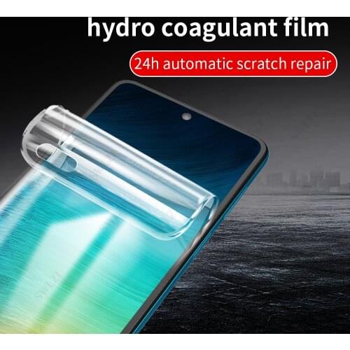 Soft full cover for xiaomi redmi 10X 9A 9i 9C note 9 9T 9S 8 8T 7 7S pro Max 8A phone screen protector hydrogel film Not Glass