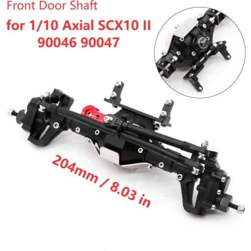 NEW Aluminum Alloy Front Door Shaft for 1/10 RC Crawler Axial SCX10 II 90046 90047 DIY Upgrade Assembly Accessories