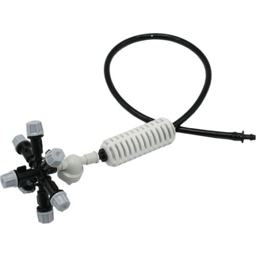 Greenhouse 7-way Hanging fog nozzle Atomizing Sprinkler nozzle Drip irrigation System For watering & irrigation 10set