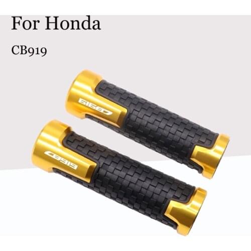For Honda CB919 Motorcycle Modified Handle Rubber Sleeve Throttle Grip Gloves CNC Non-slip Grip Accessories