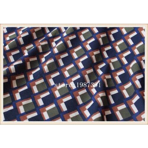 145cm width Paris pearl fabric Geometry pattern red green can't see through for skirt suit-dress headband CH-4891