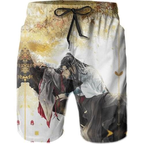 Summer Men Beach Shorts Breathable Quick Dry Humor Graphic The Untamed Loose THE UNTAMEDS Bromance Poster Pullover