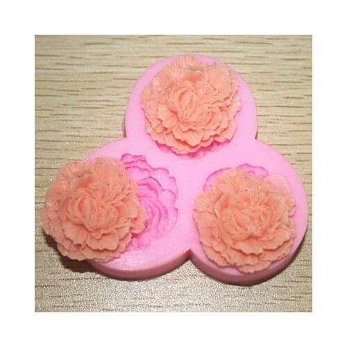 Silicone 3D Cake Chocolate DIY Soap Pigeon Molds Plunger Cutter