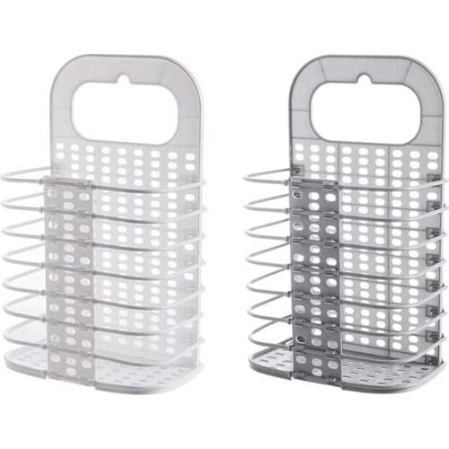 Household foldable floor-mounted wall-mounted toy clothes laundry basket barrel dirty clothes storage basket