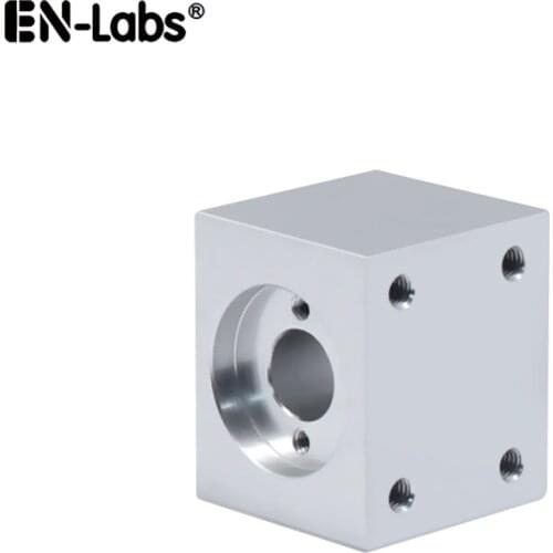 T8 Trapezoidal Lead Screw Nut Housing Bracket for 3D Printer Parts T8 Rod Screw Net Mounting Seat Aluminum Block Conversion Hold