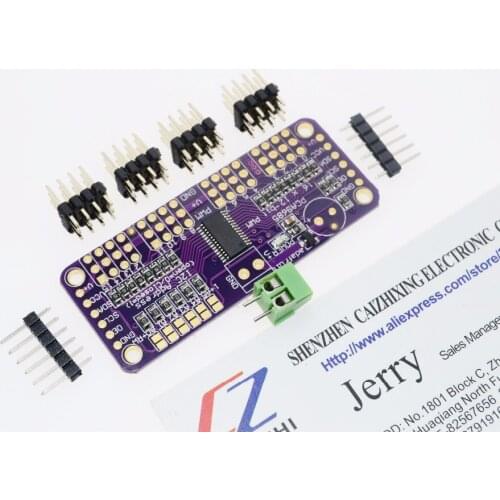 Smart Electronics PCA9685 16 Channel 12 bit PWM Servo Driver I2C Interface for Arduino Raspberry Pi DIY Servo Shield Module
