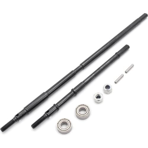 Reinforced steel axle connecting rod for rear axle for Axial 90053