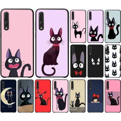 YNDFCNB Kikis Delivery Service cat Custom Soft Phone Case For Huawei P10 20 30 40 Lite P20Pro P30Pro P40Pro Psmart