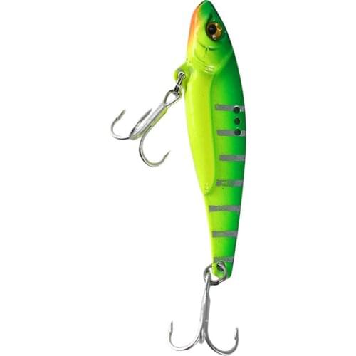 Colorful Stripe Pattern Hard Bait Streak Fishing Lures Bass Fresh Water Hook Diving Perch Fake Lure