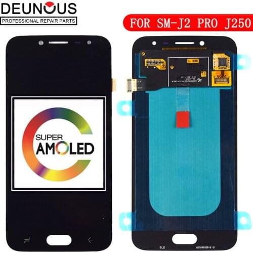 Super Amoled LCD For SAMSUNG Galaxy J2 Pro LCD 2018 J250 J250F J250DS LCD Display Touch Screen Digitizer Assembly 100% Tested