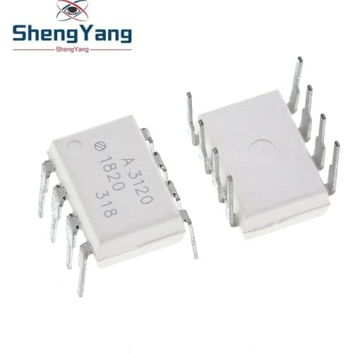 10PCS HCPL3120 DIP8 HCPL-3120 DIP A3120 A 3120 DIP-8
