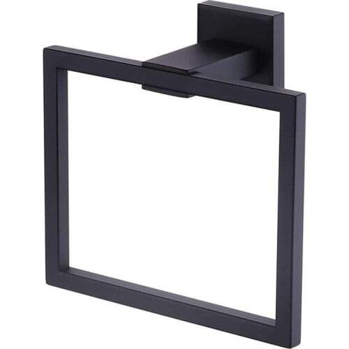 304 Stainless Steel Toilet Paper Holder Storage Bathroom Towel Dispenser Paper Roll Holder Modern Square Wall-Mounted Towel