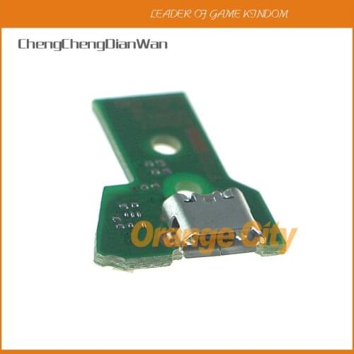 ChengChengDianWan 30sets/lot Newest JDS-040 USB charger board with 12pin ribbon cable for ps4 pro controller