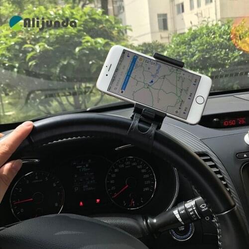 Car Steering Wheel Mobile Phone Holder Elastic Design Mobile Phone Holder Stand For Lexus ES250 RX350 330 ES240 GS460 CT200H CT