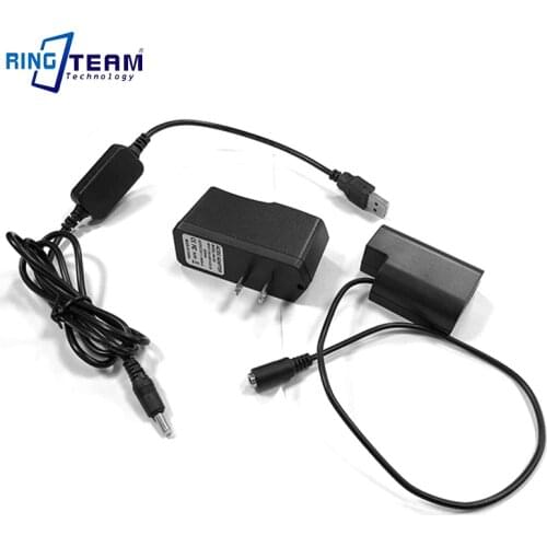 DMW-BLF19 dummy battery DMW-DCC12 DC Coupler+USB Cable adapter+5V3A power for Panasonic Lumix DMC-GH3 GH4 GH5 Cameras