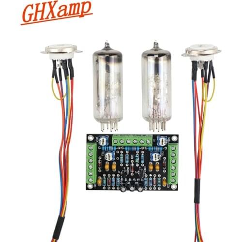 GHXAMP 6E2 cat eye tube indicator driver board kit Dual Channel fluorescent level indicator drive amplifier DIY modification