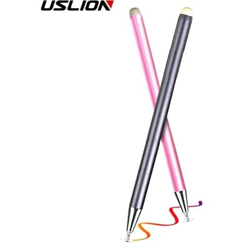 Pencil Stylus Pen For Touch Screen 2-in-1 Touched Pen For Phone Tablet Visible Tip Drawing Pencil For Samsung Android Pen Laptop