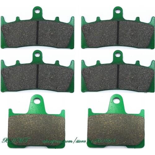 For SUZUKI 1000 GSX-R 2001 2002 Disc Brake Pads Pill Front Rear GSXR GSX R