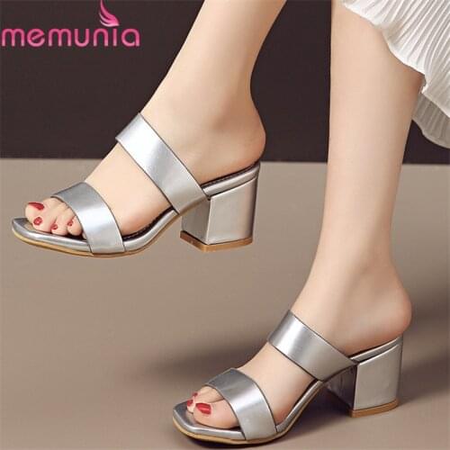 Женские туфли с открытым носом MEMUNIA China At AliExpress