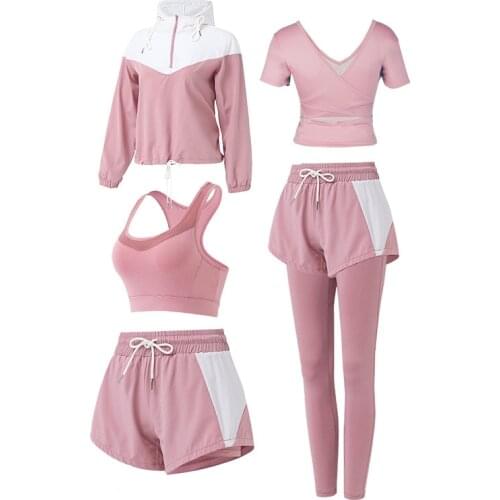 2021 New Spring Yoga Clothes Sports Suit Women Running Quick-drying Large Size Fashion Fitness Clothes Gym Set Workout Clothes